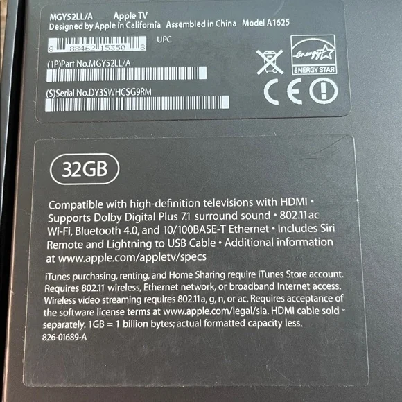 Apple TV Media Player in Black - Picture 5 of 5